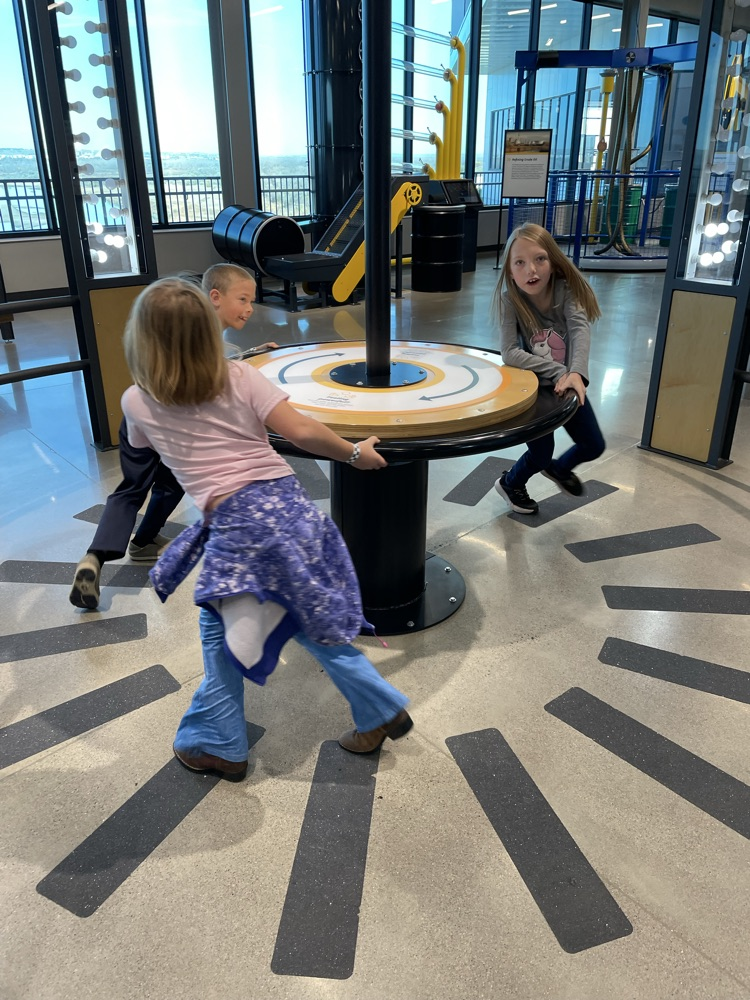 First and Second Grade Field Trip to Gateway to Science and Fire Station No 1 in Bismarck. Lots of hands on learning. Part 1