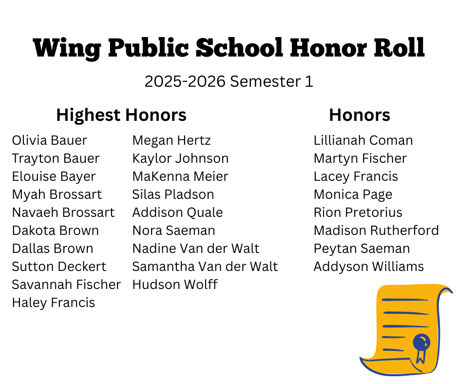 25-26 S1 Honor Roll