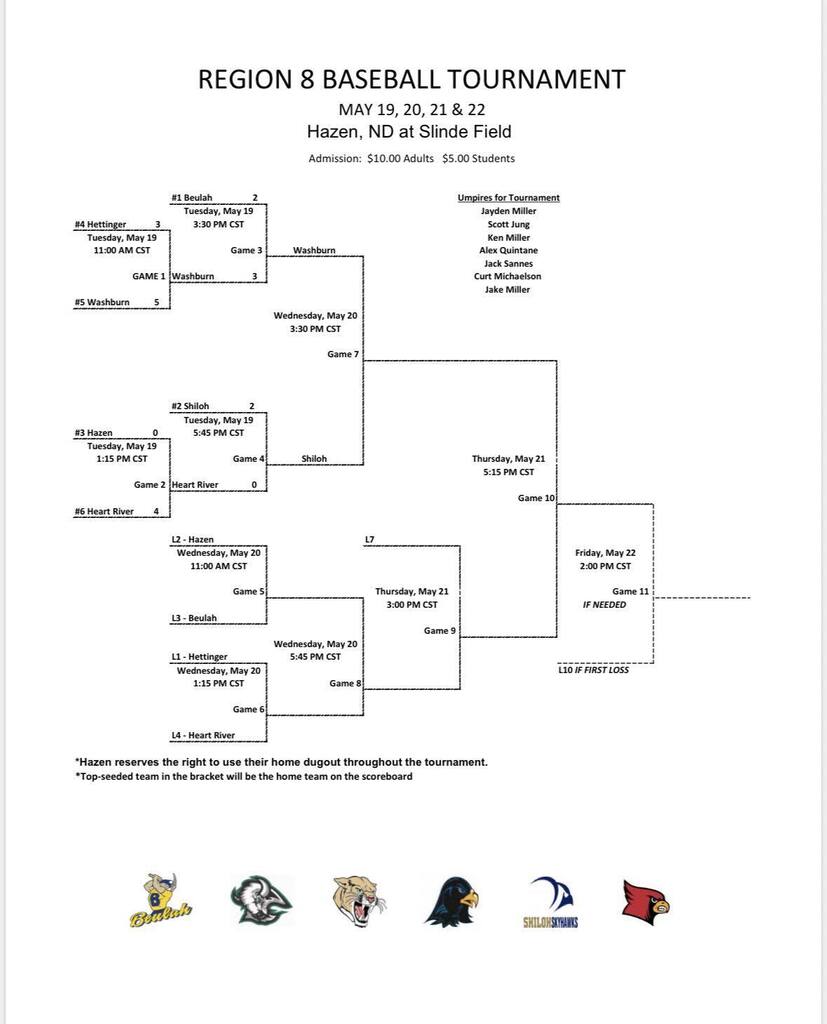Baseball Schedule