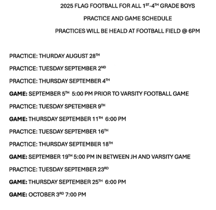 red raider flag football