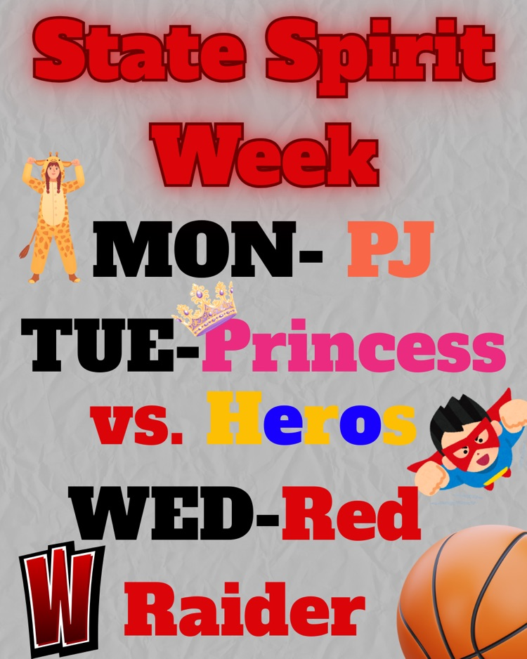 state spirit week