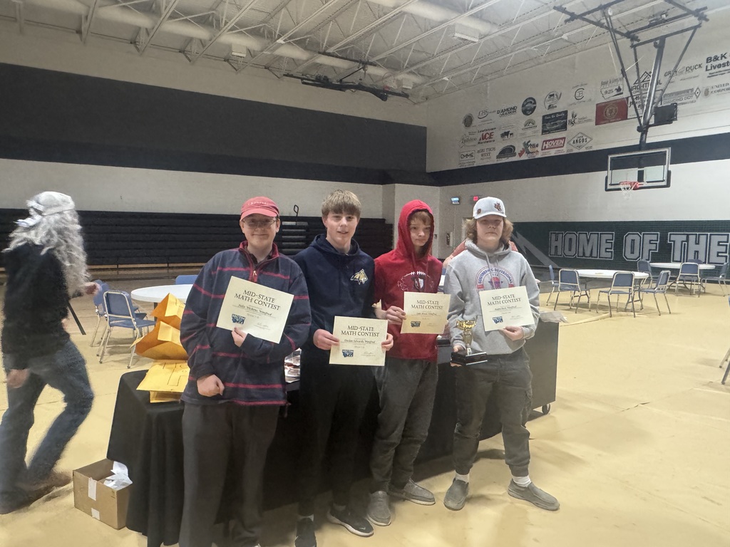 Math Meet Team Winners