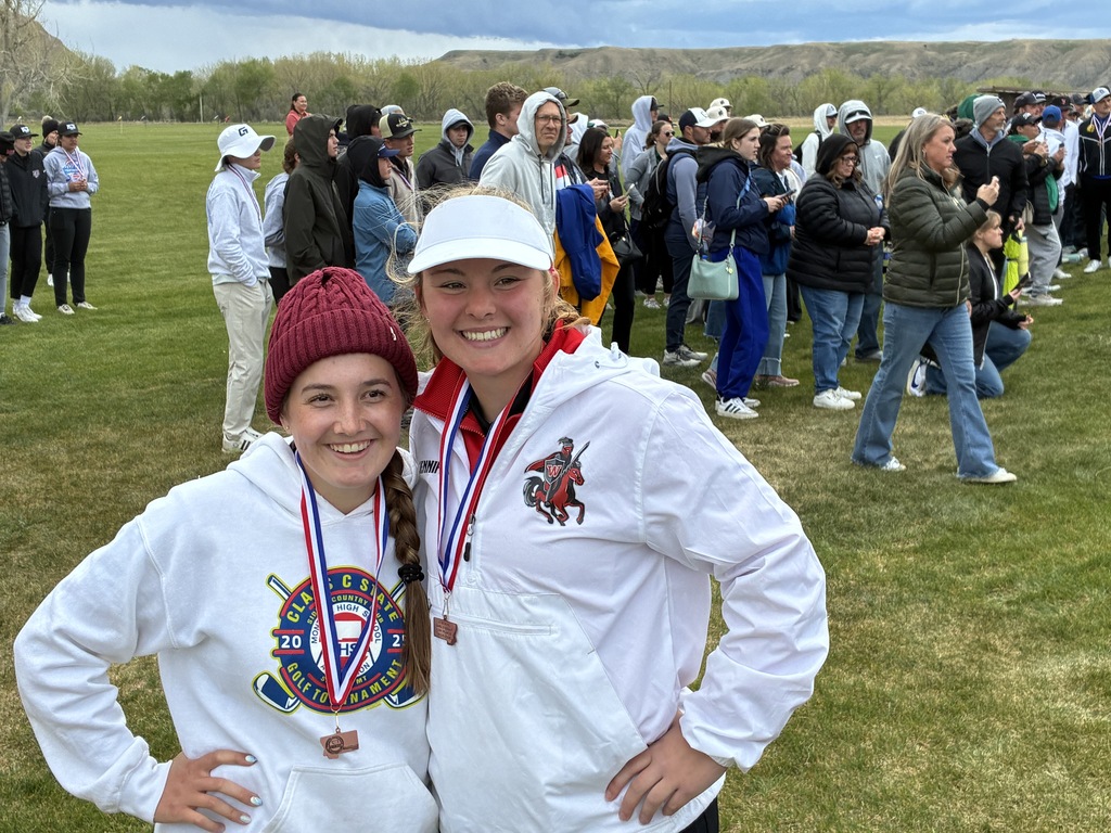 Golf All State selection Lexi and Jen