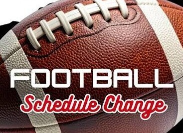 football schedule change