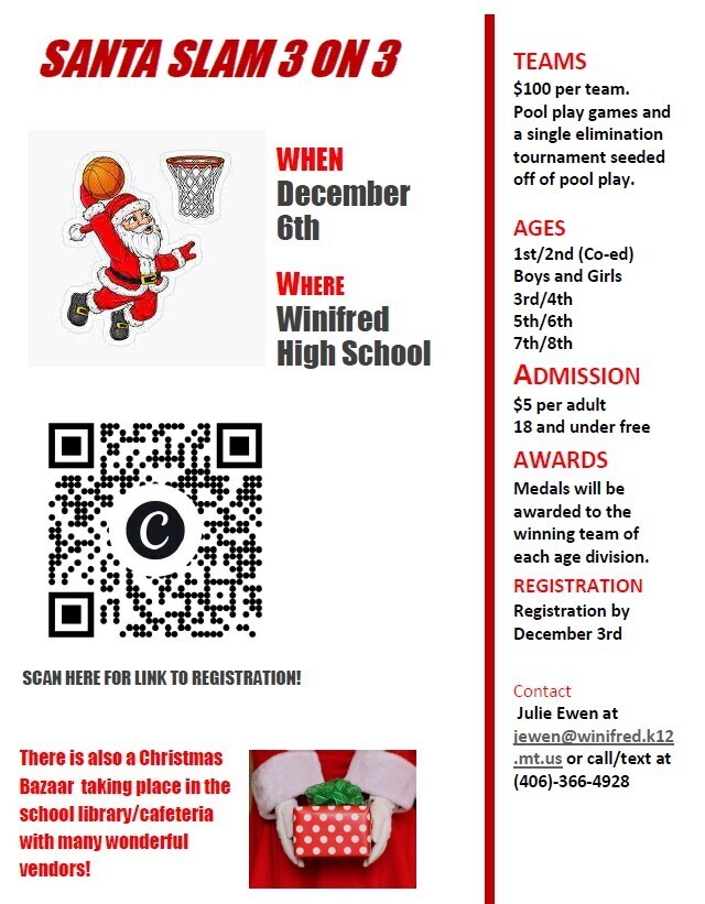 Santa Slam and Christmas Bazaar