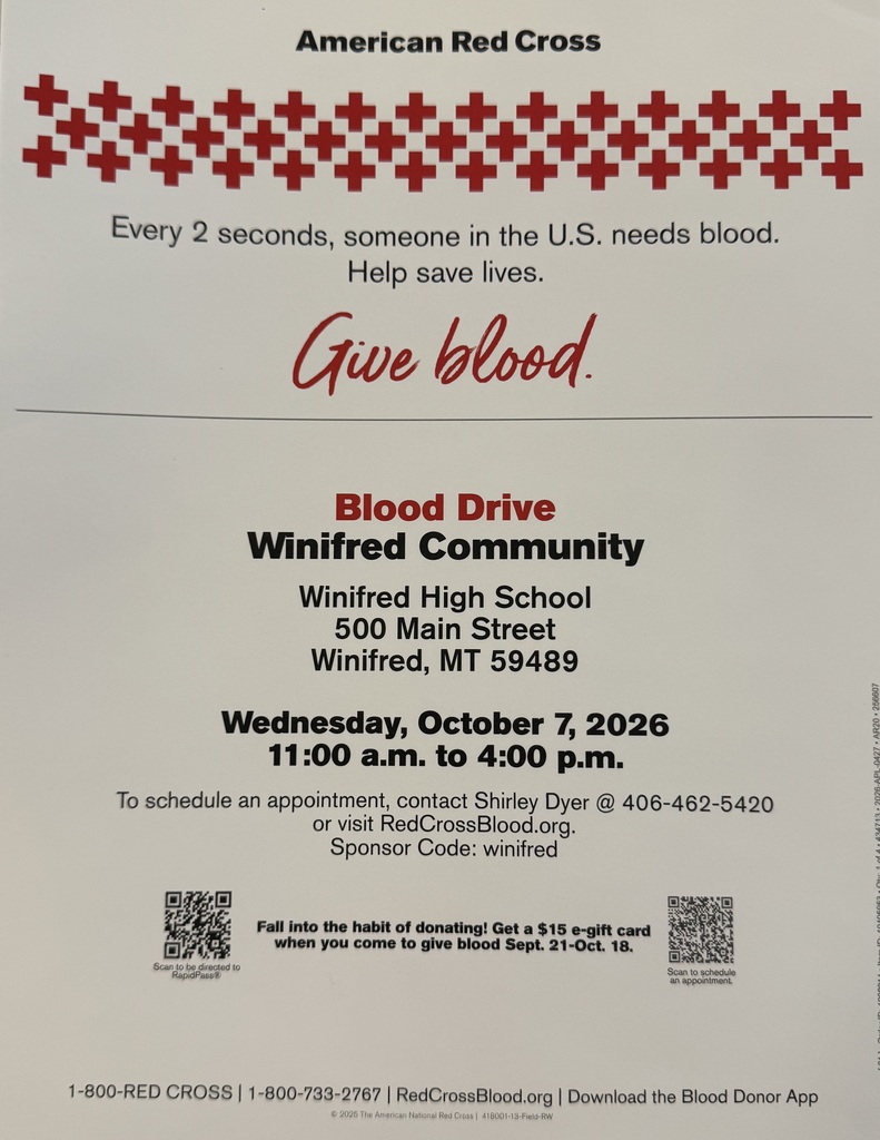 Blood Drive Oct 7th