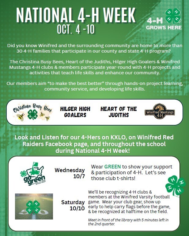 National 4h week