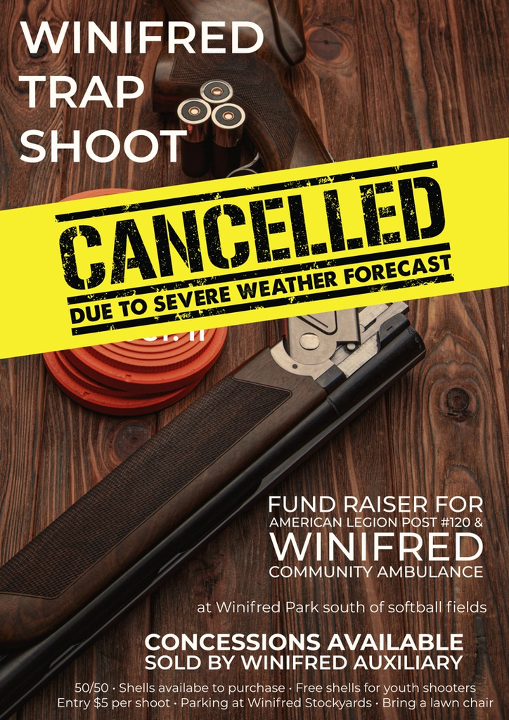 trap shoot canceled