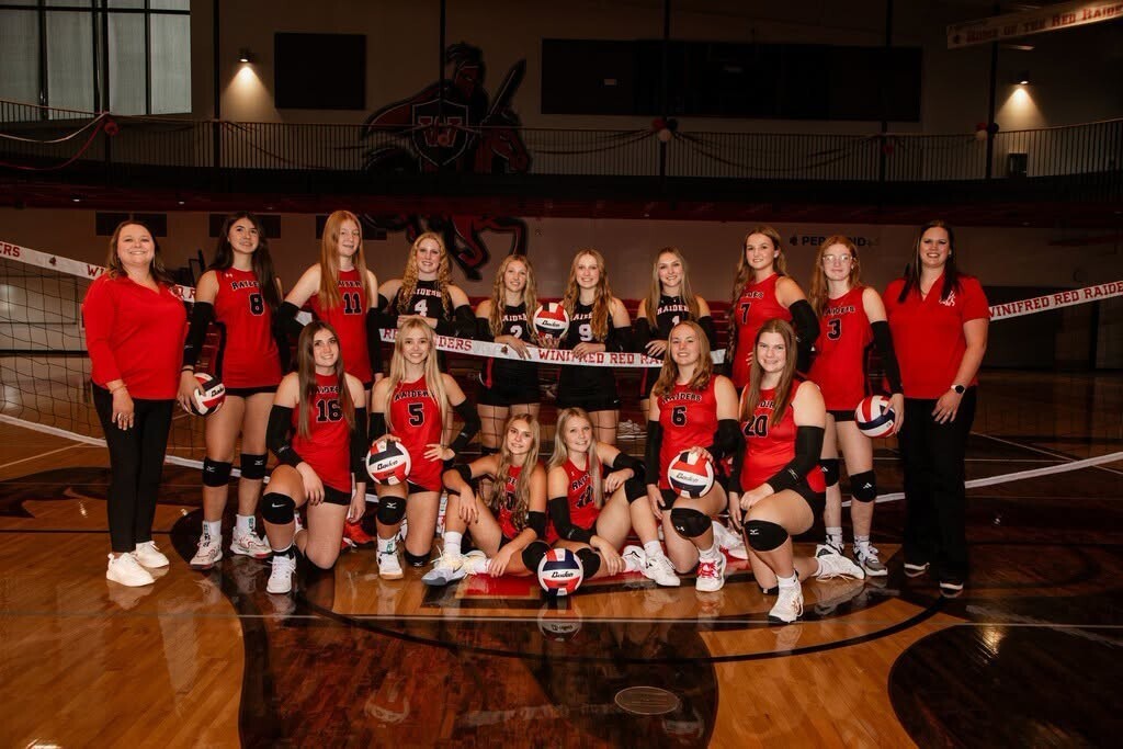 Red Raider Volleyball at Districts next game 4:30
