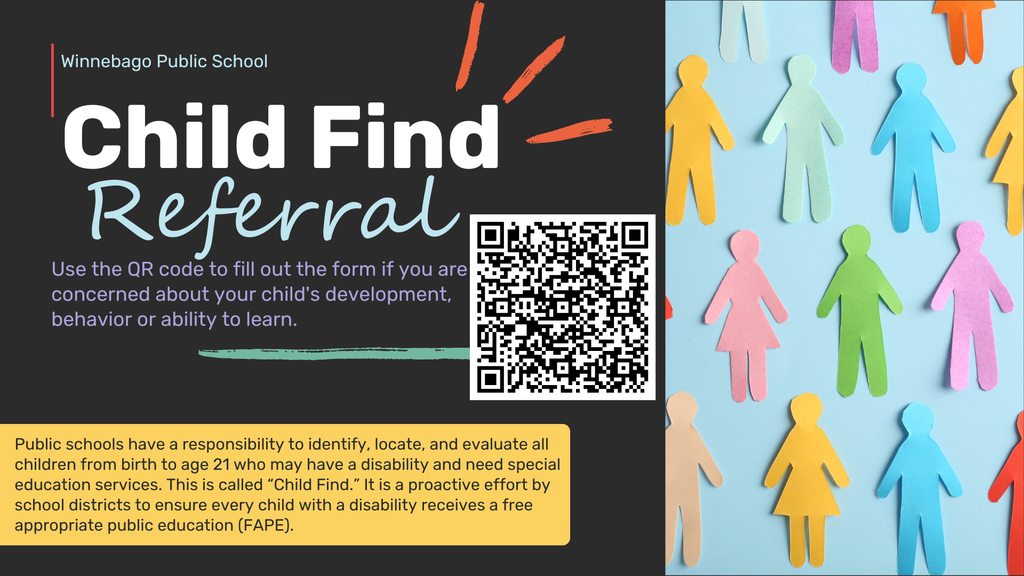 child find referral qr code