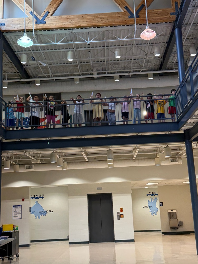 Students testing aerodynamics in kindergarten