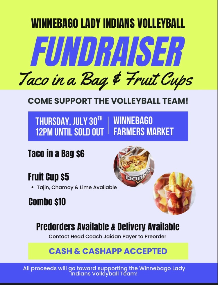 Fundraiser flier 