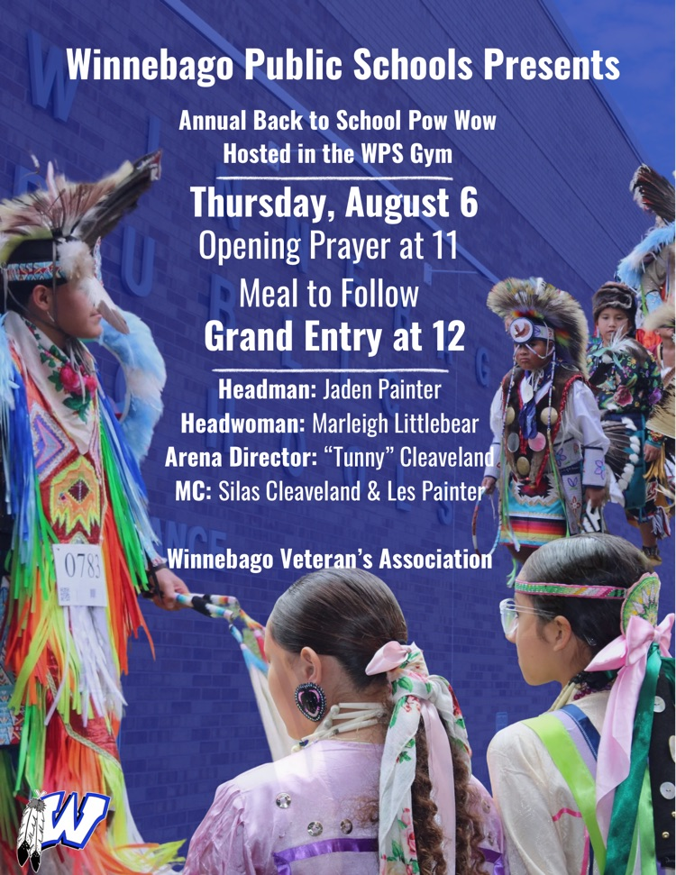 Back to School Pow Wow Flyer 