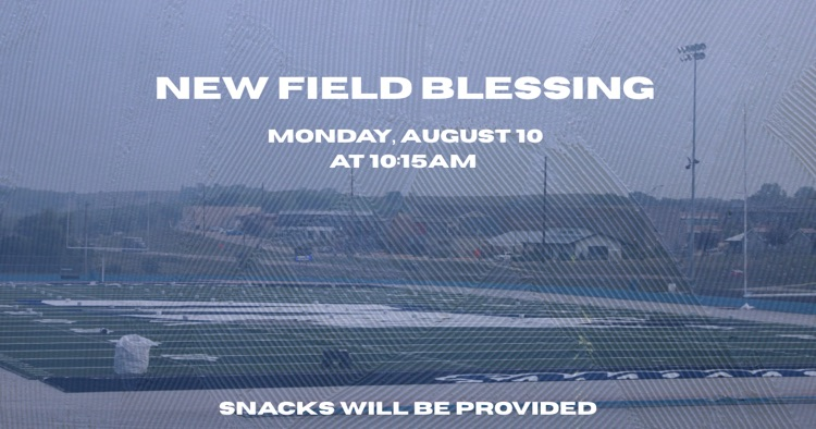 New Field Blessing Flyer