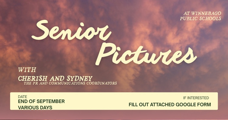 Senior Pictures Flyer