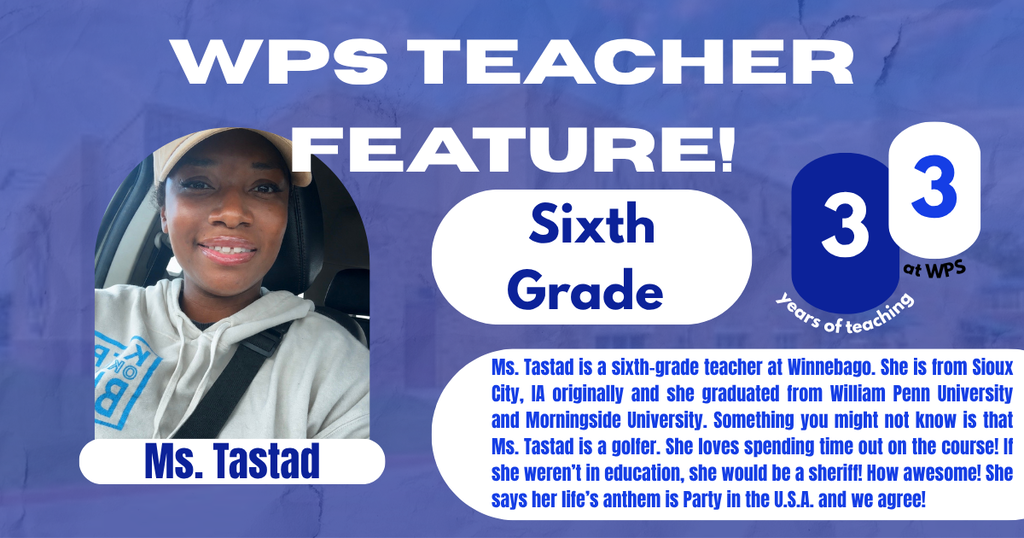 Ms. Tastad Feature