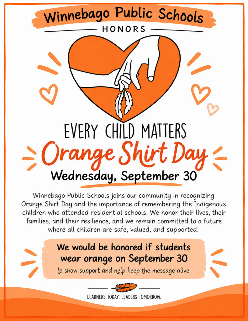 Every Child Matters: Orange Shirt Flyer