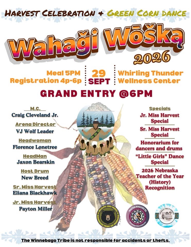 harvest celebration flyer