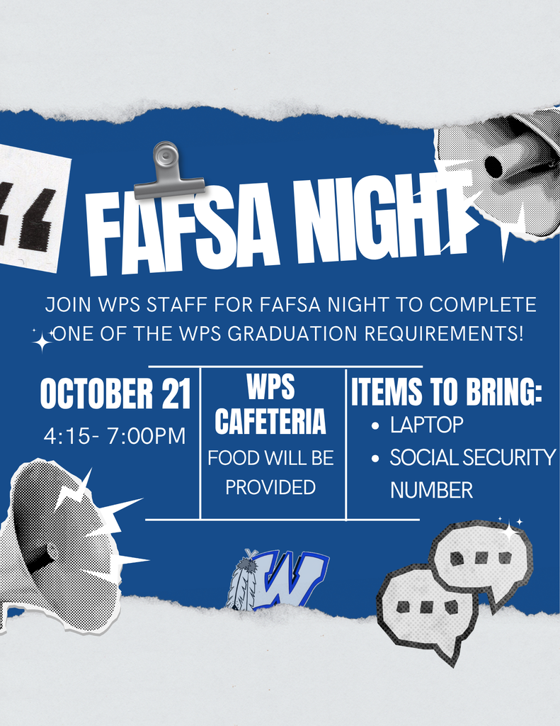 FAFSA Night Flyer- 10/21 at 4:15PM