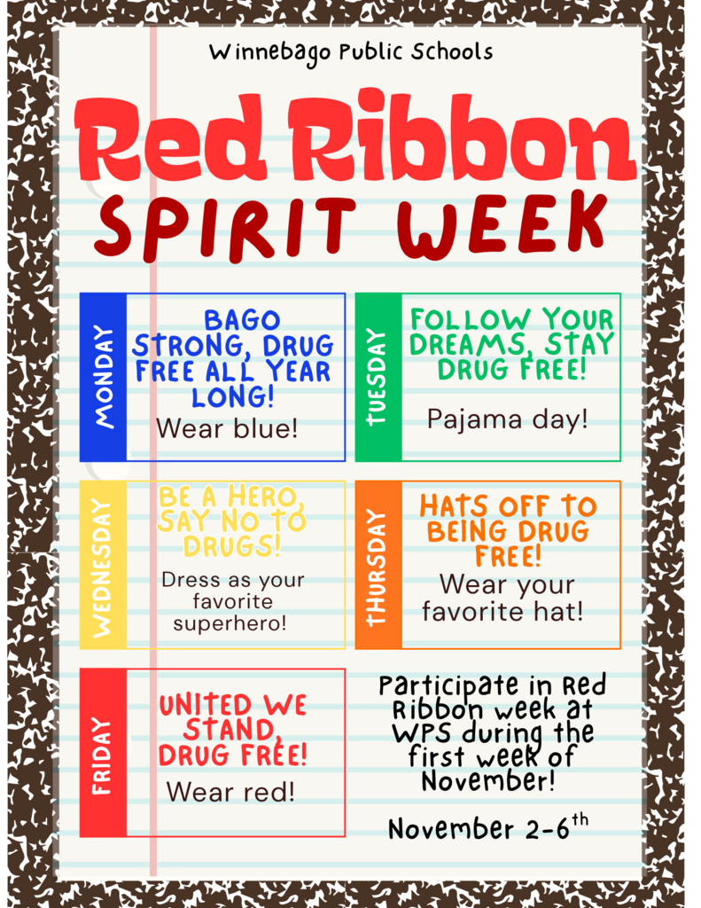 Red Ribbon Week Flyer