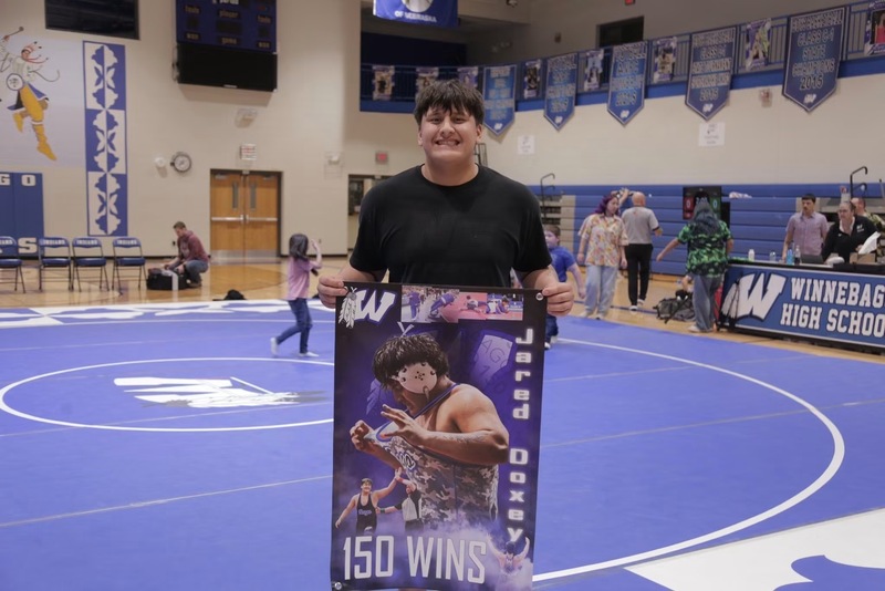 Jared on senior night