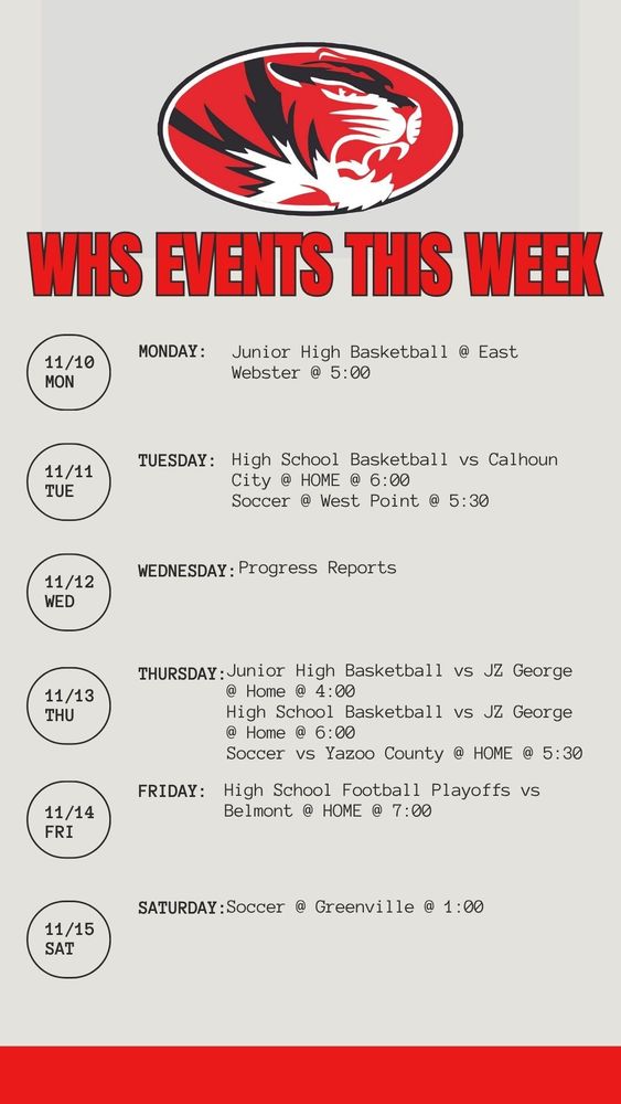 WHS This Week 11-10