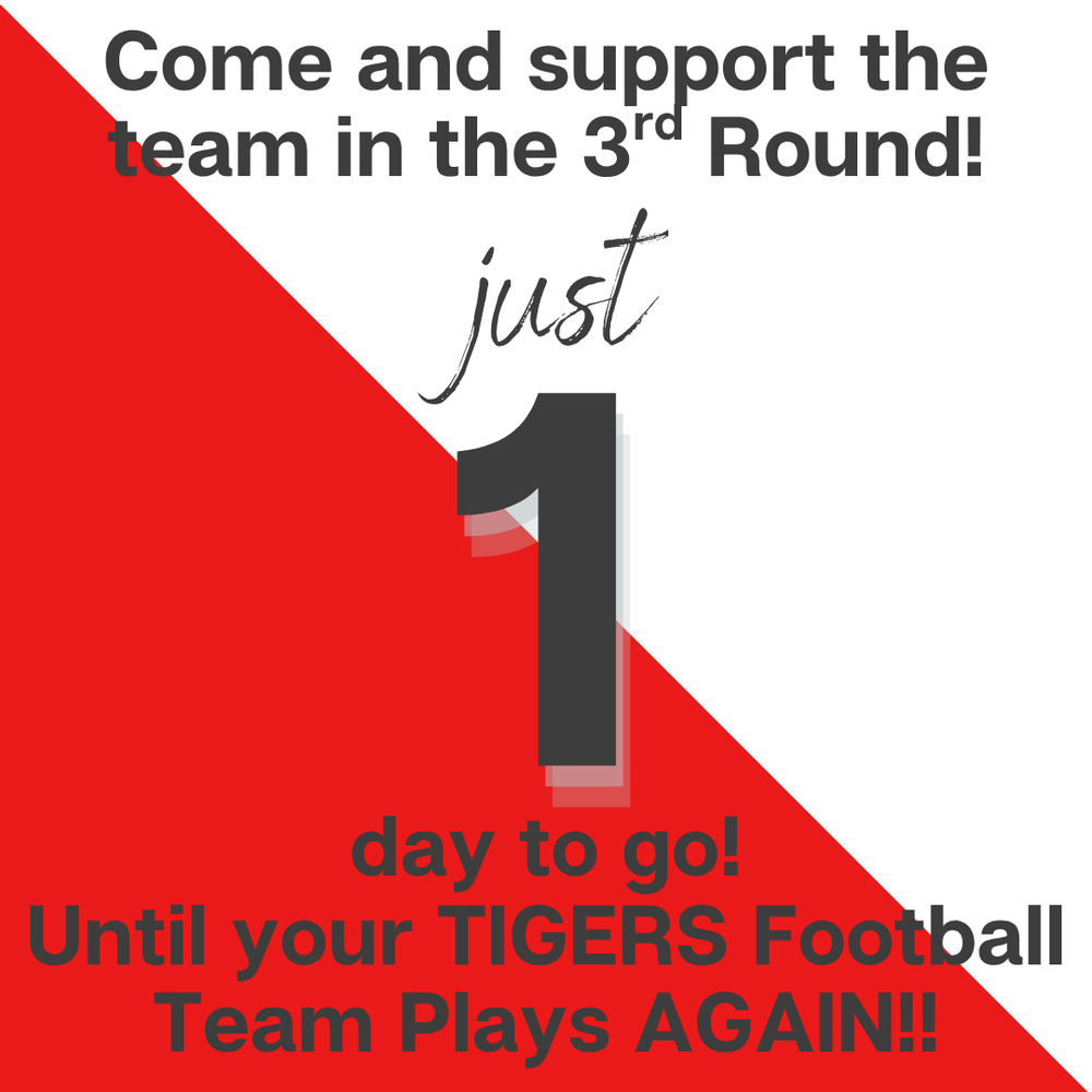 1 Day until 3rd Round