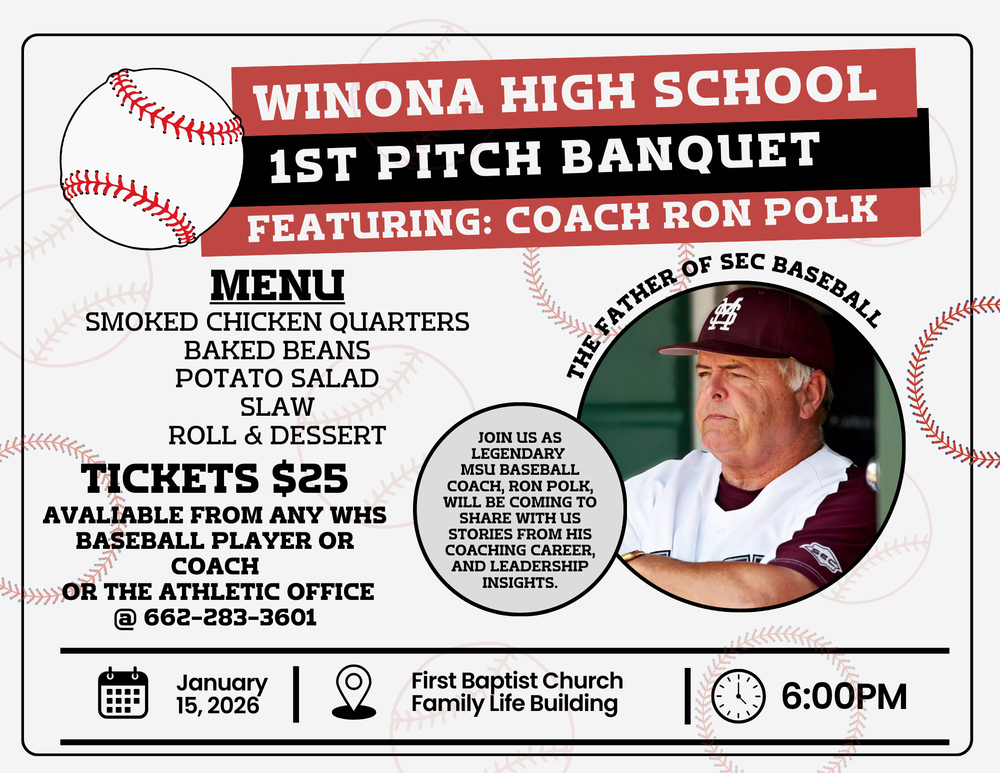 ATTENTION  - WHS First Pitch Banquet