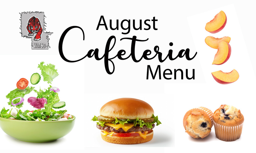 August 2025 Cafeteria Menus