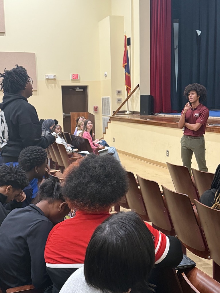 MSU Recruiter visits WHS.