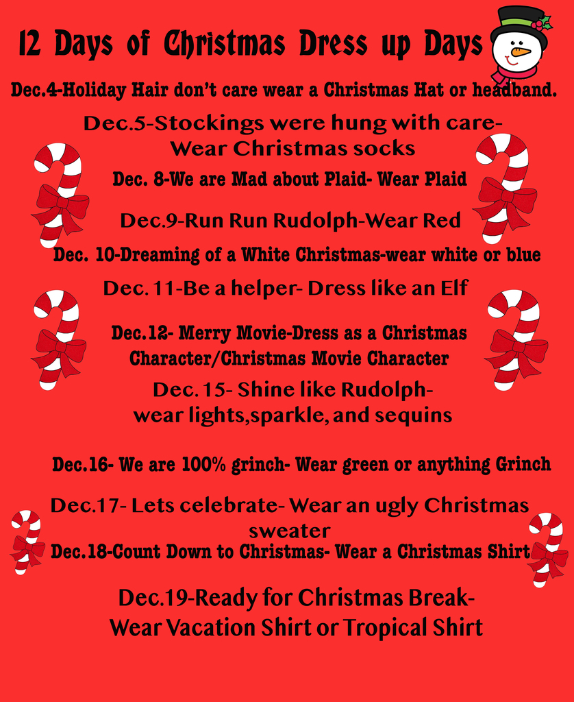 12 Days of Christmas