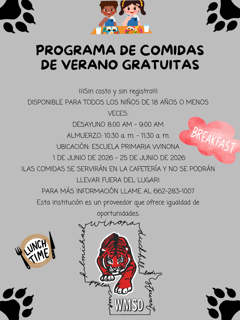free summer meals
