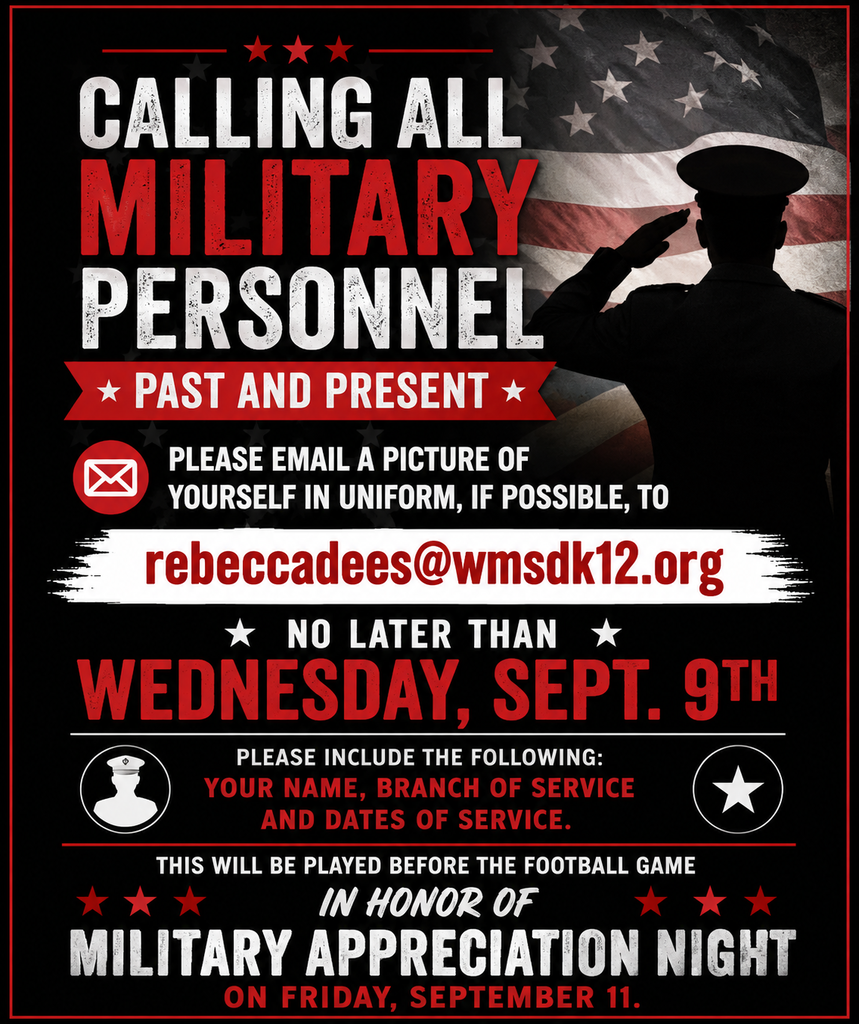 poster for military appreciation night
