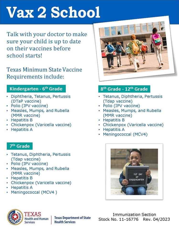 Required Vaccines