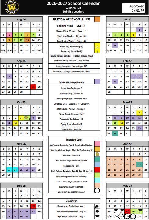 calendar