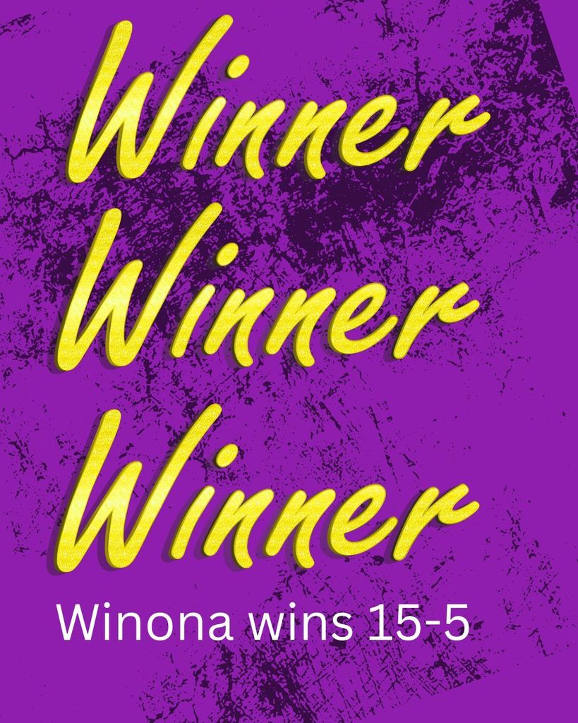 Winona wins 15-5