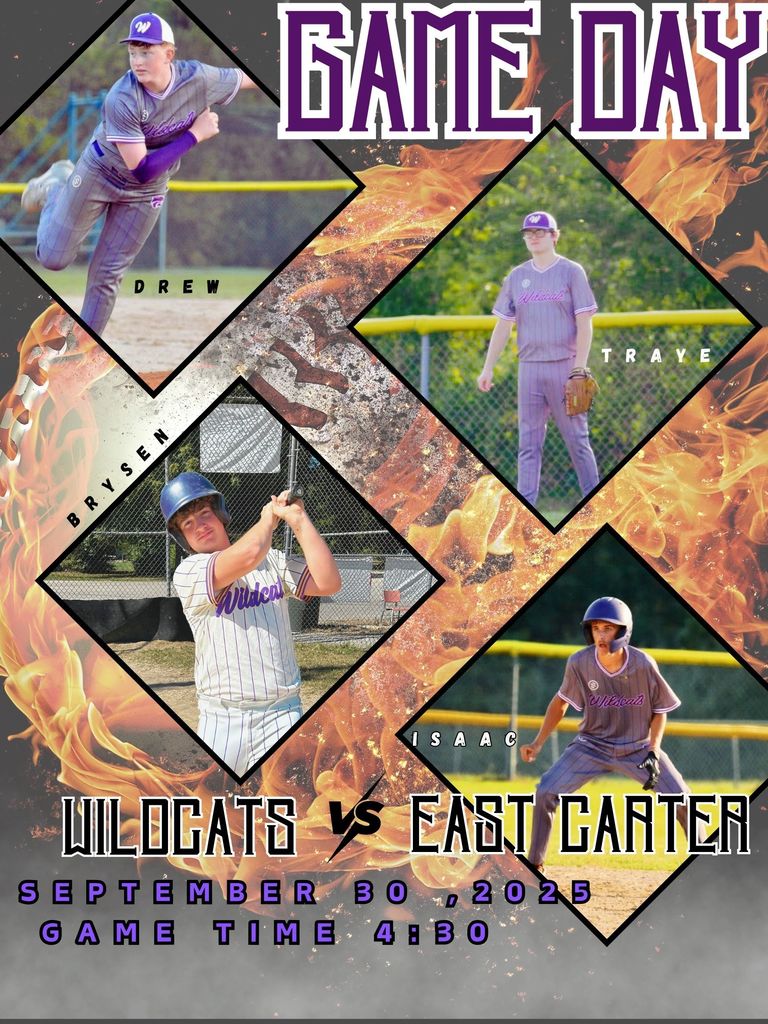 baseball @ East Carter
