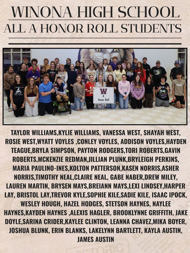 a honor roll
