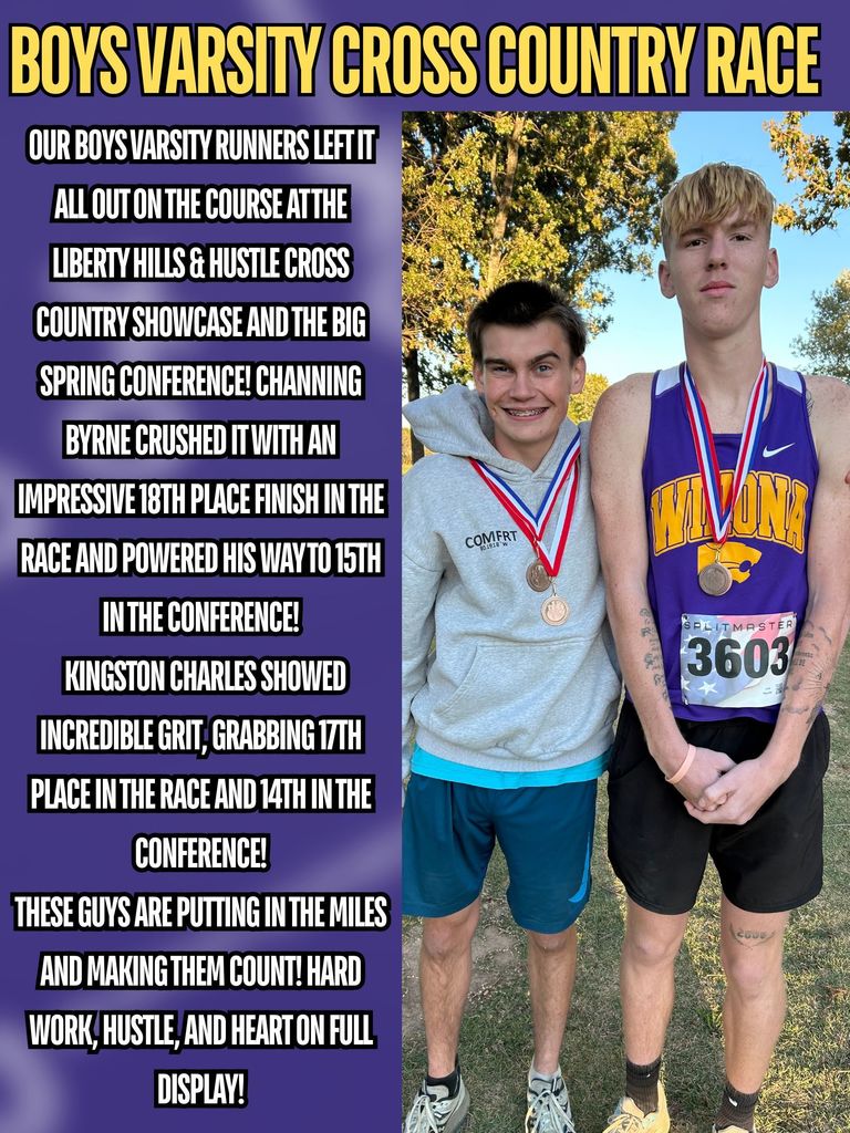 Boys cross country