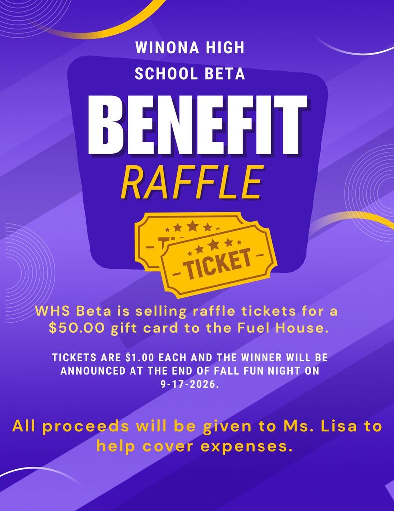 Benefit Raffle Ticket Sale