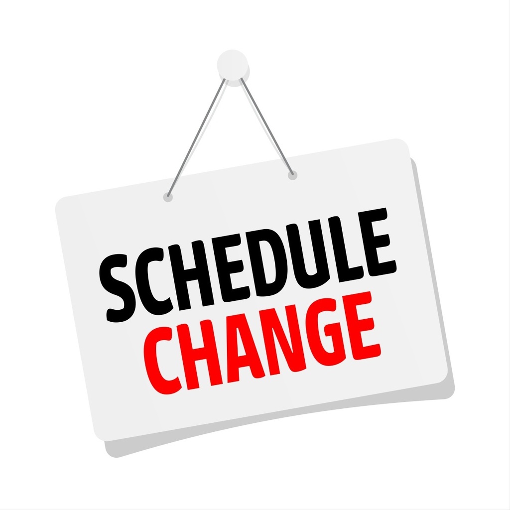 Schedule Change