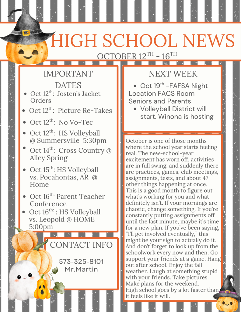 High School News