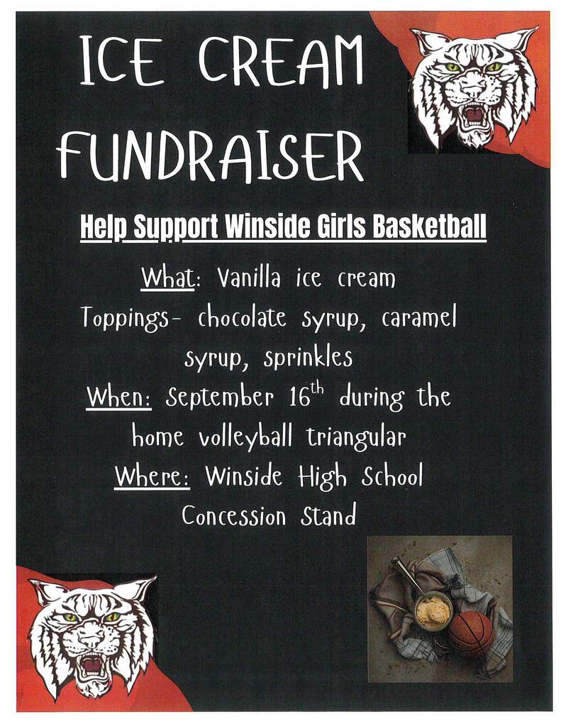 Ice Cream Fundraiser