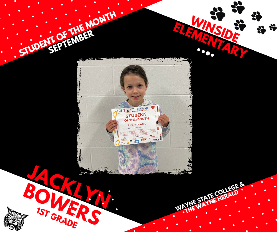 September student of the month