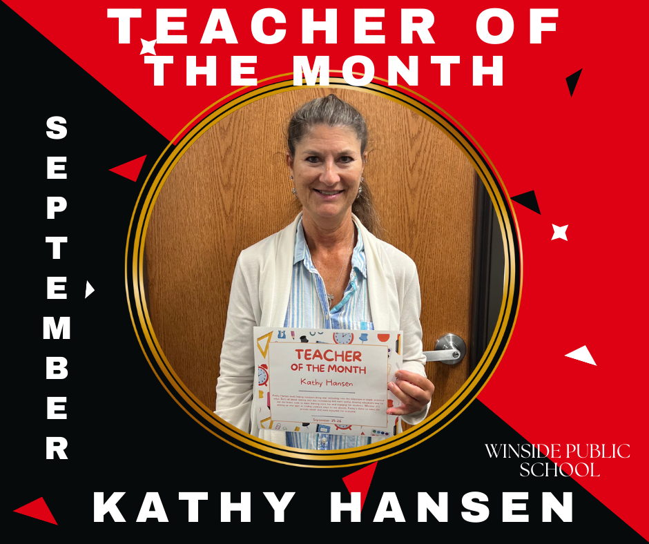 Teacher of the month