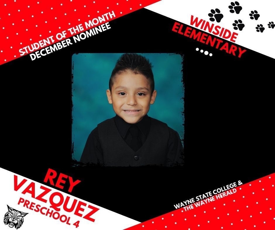 student of the month nominee