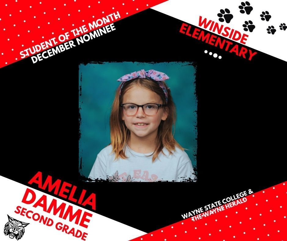 student of the month nominee