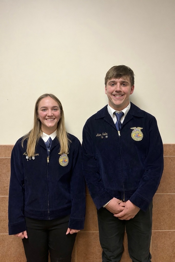 Jerzi and Aden after interviews. 