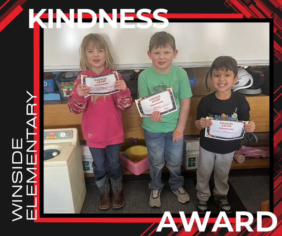 kindness awards 1/28 to 2/3