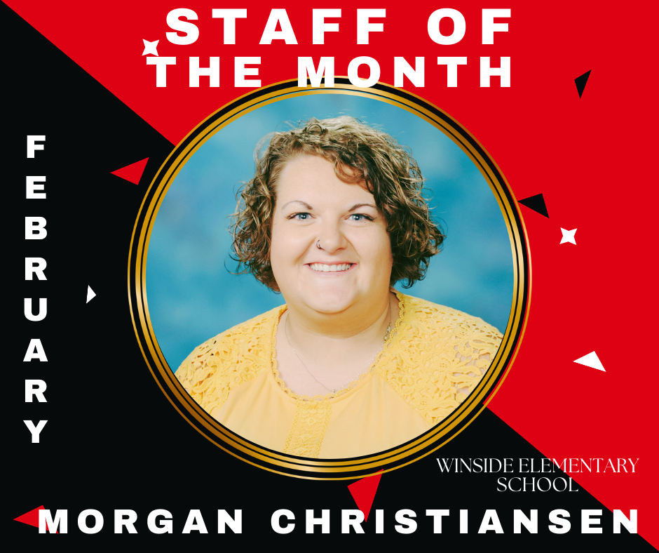February Staff of the Month - Morgan Christiansen